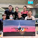 Family / Team Art Jam (Large Canvas)