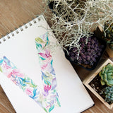 Floral Letter Art in Watercolour (Customised) - artjamming, Boulevart - Boulevart