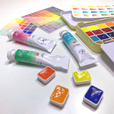 White Nights Watercolour 1ml Pan Set x24