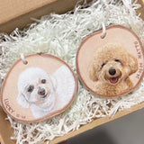 Custom Pet Portrait on Wood