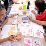 Loose Florals in Pastel Watercolour Practice Workshop - artjamming, Boulevart - Boulevart