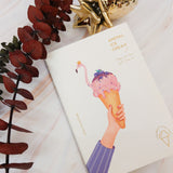Flamingo Ice Cream Notebook - artjamming, Boulevart - Boulevart