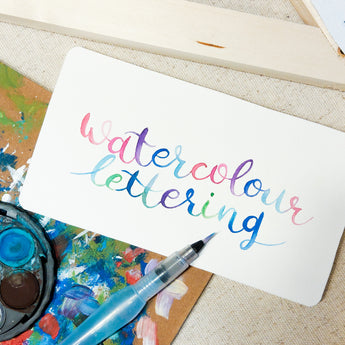 Watercolour Lettering Workshop - artjamming, Boulevart - Boulevart